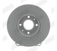 2 x JURID 562554JC Disco freno per HYUNDAI,KIA