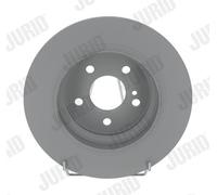 2 x JURID 562566JC Disco freno per MERCEDES-BENZ