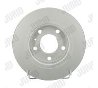 2 x JURID 562580JC Disco freno per ABARTH,OPEL