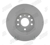 2 x JURID 562581JC Disco freno per OPEL,VAUXHALL