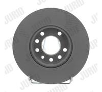 2 x JURID 562582JC Disco freno per OPEL
