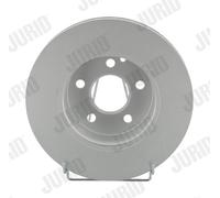 2 x JURID 562637JC Disco freno per MERCEDES-BENZ