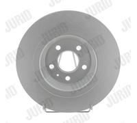 2 x JURID 562645JC Disco freno per AUDI
