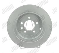 2 x JURID 562653JC Disco freno per LAND ROVER