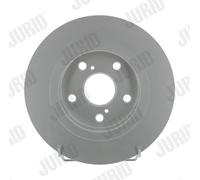 2 x JURID 562659JC Disco freno per TOYOTA