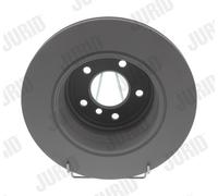 Jurid Disco freno 562701JC ventilato per BMW 5 Touring 5 2 pezzi