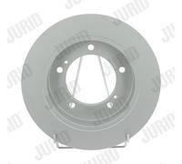 2 x JURID 562780JC Disco freno per SUZUKI