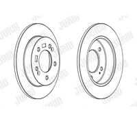 JURID 563033JC Disco freno