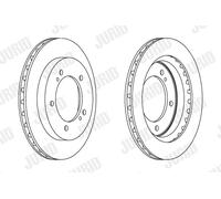2 x JURID 563049JC Disco freno per CHEVROLET,SUZUKI