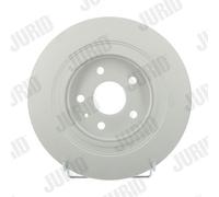 2 x JURID 563142JC Disco freno per OPEL,VAUXHALL