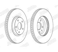 2 x JURID 563154JC Disco freno per FORD