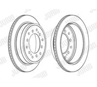 2 x JURID 563157JC Disco freno per LEXUS,TOYOTA