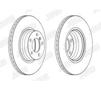 2 x JURID 563181JC Disco freno per BMW
