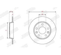 JURID 563690JC Disco freno