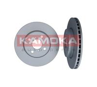 KAMOKA 2x Disco Freni Anteriore Ø258 MM Ventilato per Toyota Yaris _P9_ 1.0