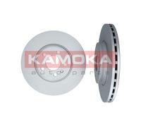 2 x KAMOKA 103137 Disco freno per AUDI