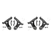 2 x Kit bracci oscillanti JAPKO per CITROËN, PEUGEOT, TOYOTA 107, AYGO, C1 (PM_