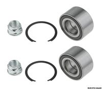 2 X Kit Cuscinetti Ruota Anteriore Per CITROEN E-MEHARI 2016 + KLP/CT/184A
