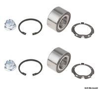 2 X Kit Cuscinetti Ruota Anteriore Per DACIA SANDERO 2008 + KLP/RE/004AB