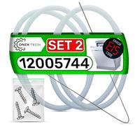 2 x Kit Riparazione Guarnizione Carter Pompa Lavastoviglie Ø182mm per Bosch | Codice Originale 12005317 12026667 12005744 per Siemens per Neff - ONIX TECH