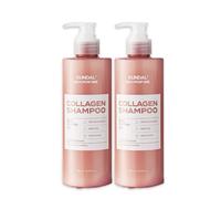 2 x KUNDAL Rich Perfume Collagen Shampoo 400 ml fiori di ciliegio per capelli...