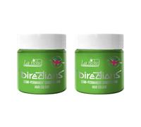 2 x La Riche Directions Semi-Permanent Hair Color 100ml Tub (Spring Green)