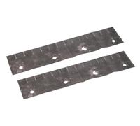 2 x labbro in gomma compatibile con/ricambio per Kärcher 5.032-984.0 S500 S550 S650 spazzatrice