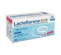 2 x Lactoflorene Plus Bimbi Integratore Fermenti Lattici 12 Flaconcini 10 ml