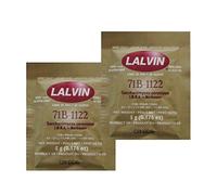 2 x Lalvin 71b-1122 Nouveau Style vino lievito 5 g homebrew Vinificazione 4.5l-23l