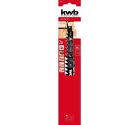 Lama per sega circolare kwb per legno, 240 mm (adatta per legna da ardere, legno duro e compensato, materiale flessibile in acciaio HCS, lama affilata di precisione, albero universale da ½'')
