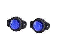2 x lampada decorativa blu LED 12V/24V indicatori di direzione laterali luce ...