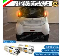 2 X LAMPADE T20 WY21W CANBUS 24 LED CITROEN C-ZERO FRECCE POSTERIORI