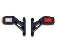 2 x LED 12V 24V MARCATORE LATERALE SPAZIO GAMBO LUCI GOMITO CAMION...