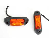 2 x LED indicatore laterale di direzione con marcatura CE 12 V/24 V