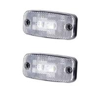 2 X LED IP68 Anteriore Evidenziatore Bianco Luci Camion Rimorchio per Volvo Man
