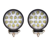 2 x LED Lampada da Lavoro Resistente Spot Ovale Inondazione Fuoristrada...