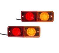 2 X LED Posteriore Luci 12-24V Piccolo Lampade per Scania Volvo DAF Man Ford