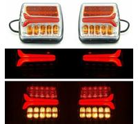 # 2 X LED Posteriore Neon 12/24V Lampade Camion Rimorchio Telaio Camper Autobus