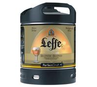 2 X Leffe Blonde Da Belgio Perfect Draft 6 Litri Fusto 6,6 % Vol. MEHRWEG