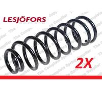 2 X LESJOFORS Molla Coil Posteriore Di Sospensione X2 Pz LS4288933