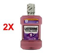 2 X Listerine Collutorio Total Care 1000 Ml Xxl Fluoro