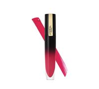 L'Oréal Paris Rossetto Liquido Brilliant Signature, Tinta Labbra a Lunga Tenuta, Formula Leggera e Finish Brillante, 306 Be Innovative, 8,5 ml