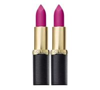 2 x L'Oreal Paris Color Riche Matte Lipstick - 472 Purple Studs