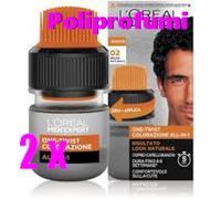 2 x L'OREAL PARIS MEN EXPERT Colorazione Uomo N° 2 Bruno naturale
