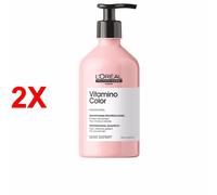 2 X L'OREAL PROFESSIONNEL PARIS Shampoo VITAMINO COLOR 500 ml