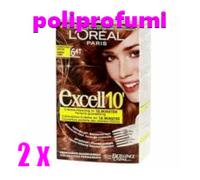 2 X L'oreal tinta n 641 color castano ambrato colorazione in 10 minuti