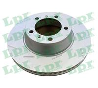 2 x LPR P2035VR Disco freno per PORSCHE