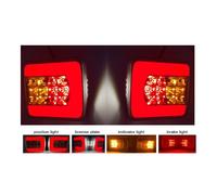 2 x luci posteriori LED NEON 12V-24V illuminazione targa luce freno marcate E