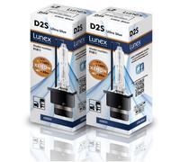 2 x LUNEX XENON D2S LAMPADINE compatibile con Osram, Philips 6000K HID
