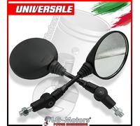 2 x M8 M10 Specchietti Retrovisori Specchi Pieghevoli Snodati per Moto Scooter
